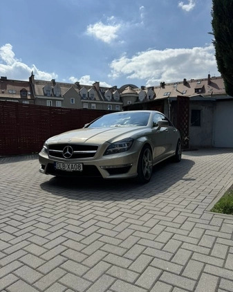 Mercedes-Benz CLS cena 149600 przebieg: 184250, rok produkcji 2011 z Leśna małe 742